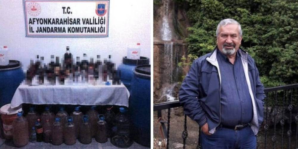 CHP Afyonkarahisar İl Başkan Yardımcısı İrfan Göktürk’ün evine sahte alkol baskını! Gözaltına alındı